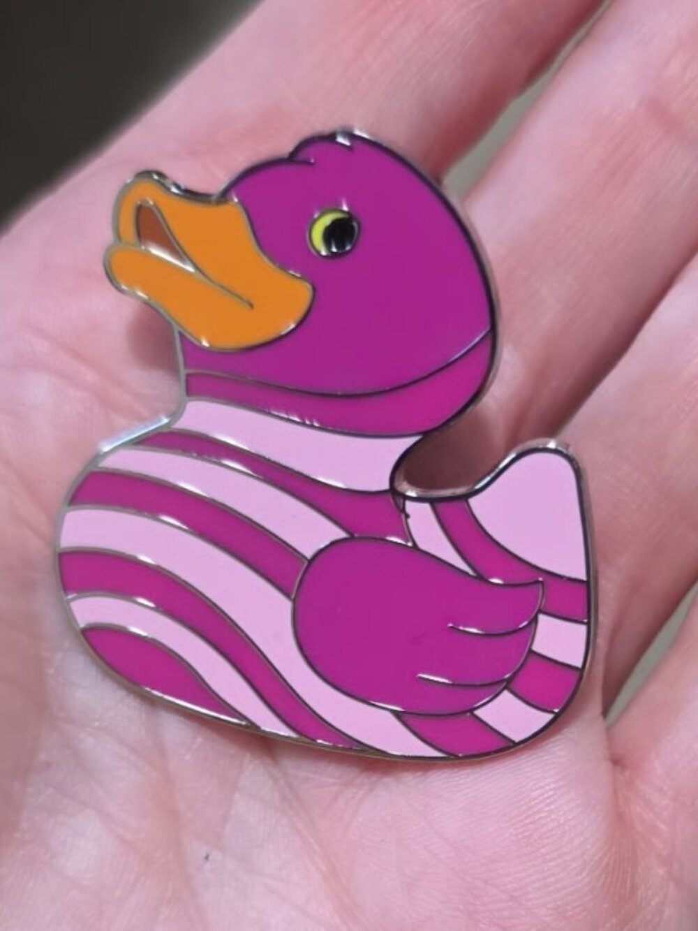 Disney Parks Alice In Wonderland Cheshire Cat Duck Diamond Pin